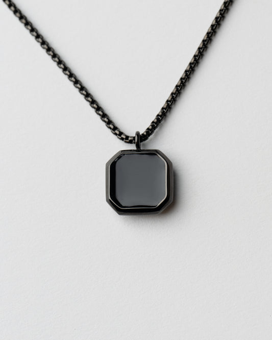 Collar Inteligente Negro con Chip NFC